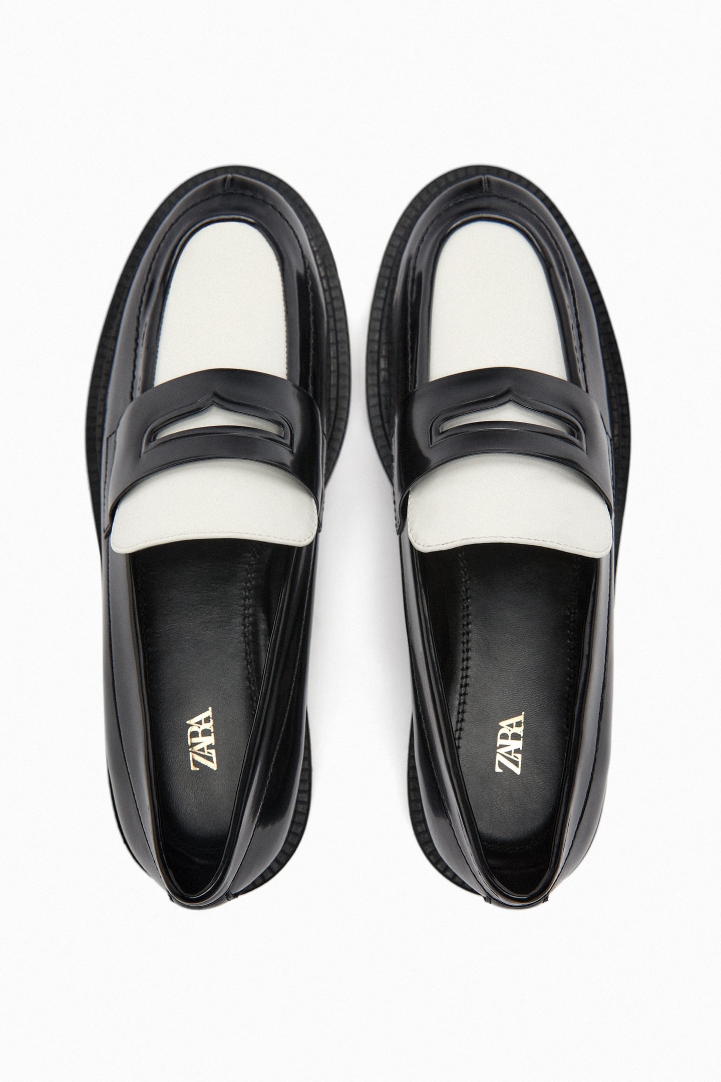 zara leather driving moccasins